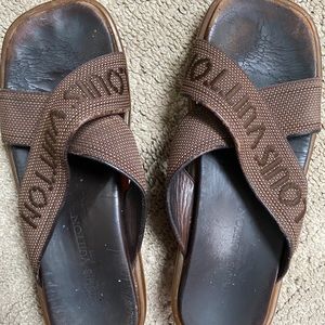 Authentic Louis V slides